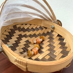 ミャンマー産 買付け天然石 ハンドメイドピアス