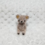 *yunico*ピンクベージュちびっこベアちゃん