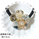 レジンヘアゴム＊ドライフラワー＊華やか＊エレガント＊上品
