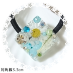 レジンヘアゴム＊ドライフラワー＊華やか＊エレガント＊上品

