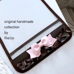 minako8686様専用ページ♡在庫わずか deep brown    入学準備♡ ランドセルカバー♡ 透明ラミネート♡ ♡ リボン付き♡ 