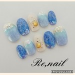 海×砂浜ネイル★