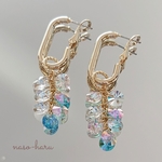 Mermaid Bubbleフープピアス