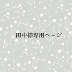 田中様専用ページ