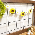 夏のお花のガーランド🌻
