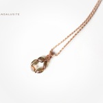 アンダルサイト macramé ペンダント
