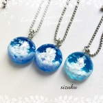雲レジン 入道雲 ネックレス