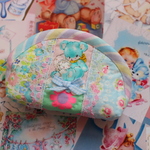 hana*ハンドメイド★ハローベイビーのミニミニポーチ♪パステルブルー