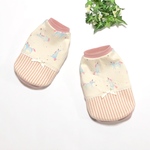 パステルピンク×ユニコーンのタンクトップ犬服（胴回り32〜40センチ）