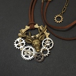 ［No.4］スチームパンクネックレス