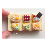 ミニチュアフード★ オープンサンドセット☆