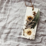  ○香りの選べる○アロマワックスサシェ/white/candlemimosa