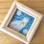 刺繍画【ぶんちょスター】