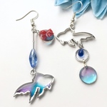 浴衣に和風・涼感じる縁日金魚/ピアス/ノンホールピアス