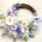 森のナチュラルリースブーケ  ＊ギフト ウェディング  