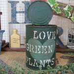 ナチュラルリメイク缶【LOVE GREEN PLANTS】