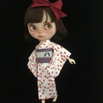 ＊Mitten＊outfit 小さな赤い花・浴衣