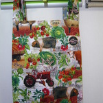 USA生地　ファーマー柄のエコバッグ