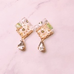 レジン ピアス 夏 クリア