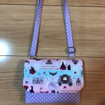 2way 移動ポケット キラキラ シルエットシンデレラ柄 女の子用 本体・ショルダー2点セット