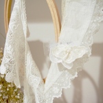 for Baby＆kids  lace clip【white】