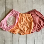白い風船のかぼちゃパンツ８０〜９０