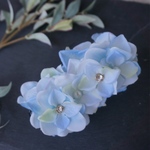 紫陽花のバナナクリップ