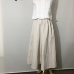 スカンツ 綿麻