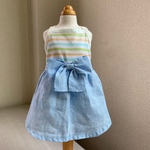 C様専用　ﾎﾞｰﾀﾞｰとリネンｽｶｰﾄのﾜﾝﾋﾟ