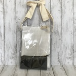 ※受注制作※　持ち手結びPVCクリアバッグ