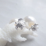 *sv925*Honu!ホヌ(海亀）のバックキャッチピアス 2way 