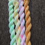 colorful ②手染め糸20m４色セット！！