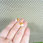 豆粒カレーライス平皿ピアス