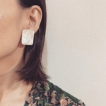 【数量限定】【 chimie vintage-671 】ヴィンテージシェル風イヤリング・ピアス