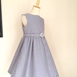 ストライプ柄ワンピース 130　(限定1点)