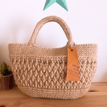 Strange pattern＊hemp＊bag