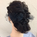 27pentacoff様専用枠・ドットチュールのヘアピン☆黒