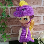 【リクエスト】[パープルの怪獣ワンピ２点セット]ブライス アウトフィット Blythe