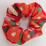和柄のシュシュ  -scrunchie-