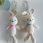 🐰白うさぎのバッグチャーム