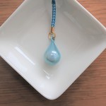 【New】シャララーン水琴鈴ストラップ　しずく　ブルー