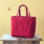 【送料込】帆布トートバッグL肩掛け no.56