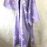 【絽・ロングカーデガン・着物リメイク】