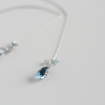 ピアス　＜Crystal　Montana　Blend＞