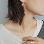  silver925 スネークチョーカーネックレス