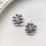 1点限定再販なし！小枝サークルピアス/イヤリング(花火)