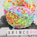 99★素材糸20g★手染め糸★変わり糸☆カラフル★オリジナル★ラッピング糸☆arinco