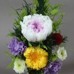 プリザーブドフラワー　＊仏花アレンジ　（花器なし）