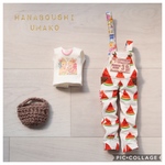 ＊ブライスアウトフィット39＊３点セット＊スイカオーバーオール・Tシャツ・バッグ＊ blythe outfit＊ブライス ＊