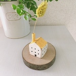 再販☆お家の一輪挿し♩黄色(ドライフラワー付き)